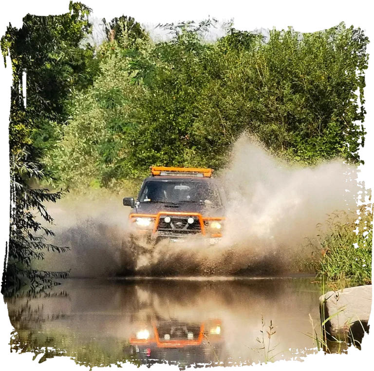 Przejażdżka, jazda offroad Nissan Patrol Śląsk