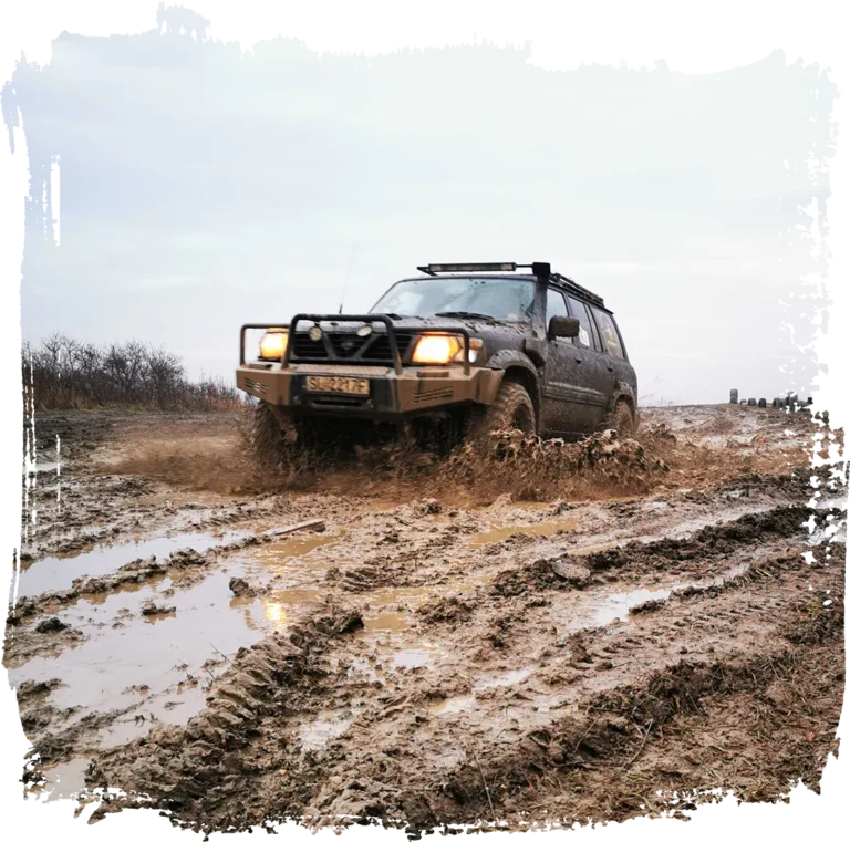 Przejażdżka, jazda offroad Nissan Patrol Śląsk
