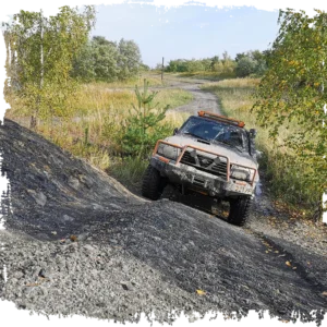 Przejażdżka, jazda offroad Nissan Patrol Śląsk