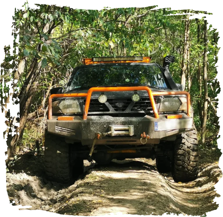 Przejażdżka, jazda offroad Nissan Patrol Śląsk