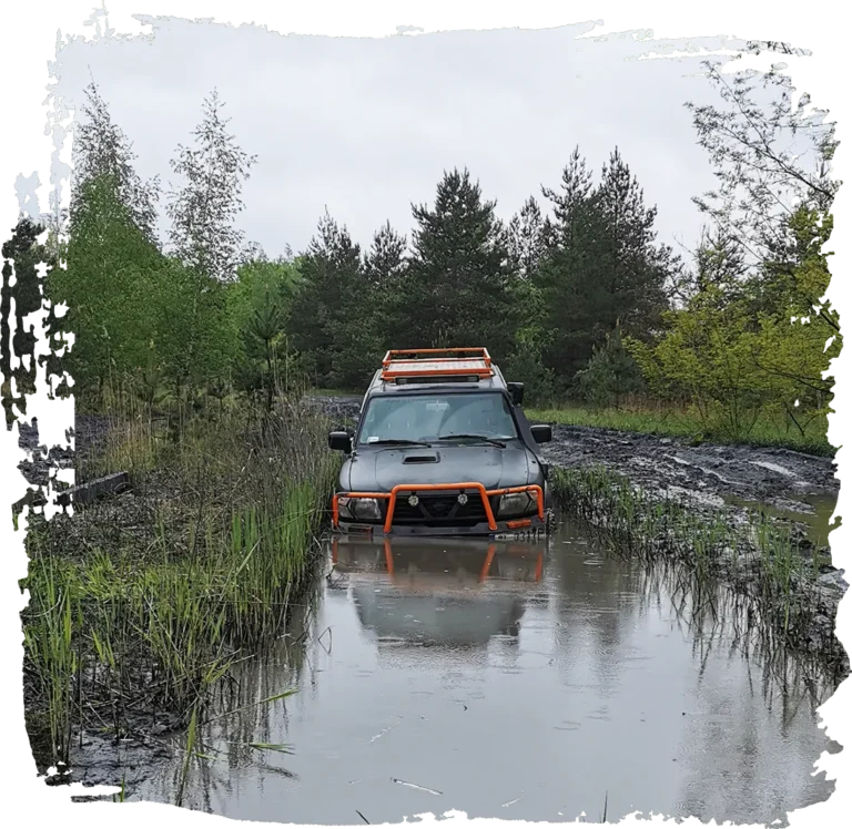 Przejażdżka, jazda offroad Nissan Patrol Śląsk